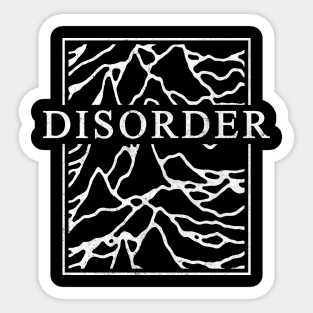 DISORDER Sticker